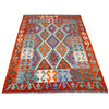 Handmade Vegetable Kilim 4' 3" x 5' 9" (ft) - No. B29463