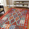 Handmade Vegetable Kilim 4' 3" x 5' 9" (ft) - No. B29463