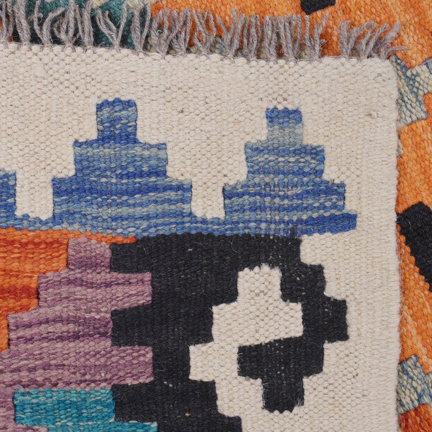 Vegetable Kelim Runner 2' 6" x 8' 0" (ft) - No. B29500