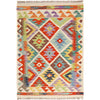 Handmade Vegetable Kilim 2' 8" x 3' 10" (ft) - No. B29542