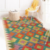 Handmade Vegetable Kelim 2' 6" x 3' 10" (ft) - No. B29546