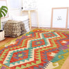 Handmade Vegetable Kilim 2' 8" x 4' 5" (ft) - No. B29553