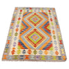 Handmade Vegetable Kilim 2' 11" x 4' 4" (ft) - No. B29566