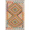 Handmade Vegetable Kilim 2' 9" x 4' 2" (ft) - No. B29592