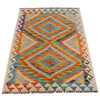 Handmade Vegetable Kilim 2' 9" x 4' 2" (ft) - No. B29592