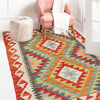 Handmade Vegetable Kilim 2' 9" x 3' 11" (ft) - No. B29608