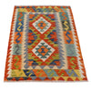 Handmade Vegetable Kilim 2' 11" x 4' 0" (ft) - No. B29614