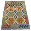 Handmade Vegetable Kilim 2' 8" x 4' 0" (ft) - No. B29625