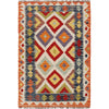 Handmade Vegetable Kilim 2' 10" x 4' 3" (ft) - No. B29636