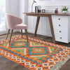 Handmade Vegetable Kilim 2' 9" x 3' 10" (ft) - No. B29643