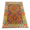 Handmade Vegetable Kilim 2' 8" x 3' 11" (ft) - No. B29647