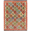 Handmade Vegetable Kilim 5' 0" x 6' 7" (ft) - No. B29675