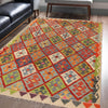 Handmade Vegetable Kelim 4' 11" x 6' 3" (ft) - No. B29678