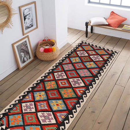 Vegetable Kilim Runner 2' 9" x 10' 2" (ft) - No. B29685