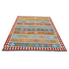 Handmade Vegetable Kilim 5' 1" x 6' 10" (ft) - No. B29694