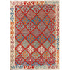 Handmade Vegetable Kilim 5' 0" x 6' 8" (ft) - No. B29698