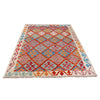 Handmade Vegetable Kilim 5' 0" x 6' 8" (ft) - No. B29698