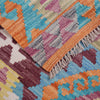 Handmade Vegetable Kilim 5' 0" x 6' 7" (ft) - No. B29702