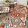 Handmade Vegetable Kilim 5' 0" x 6' 7" (ft) - No. B29702