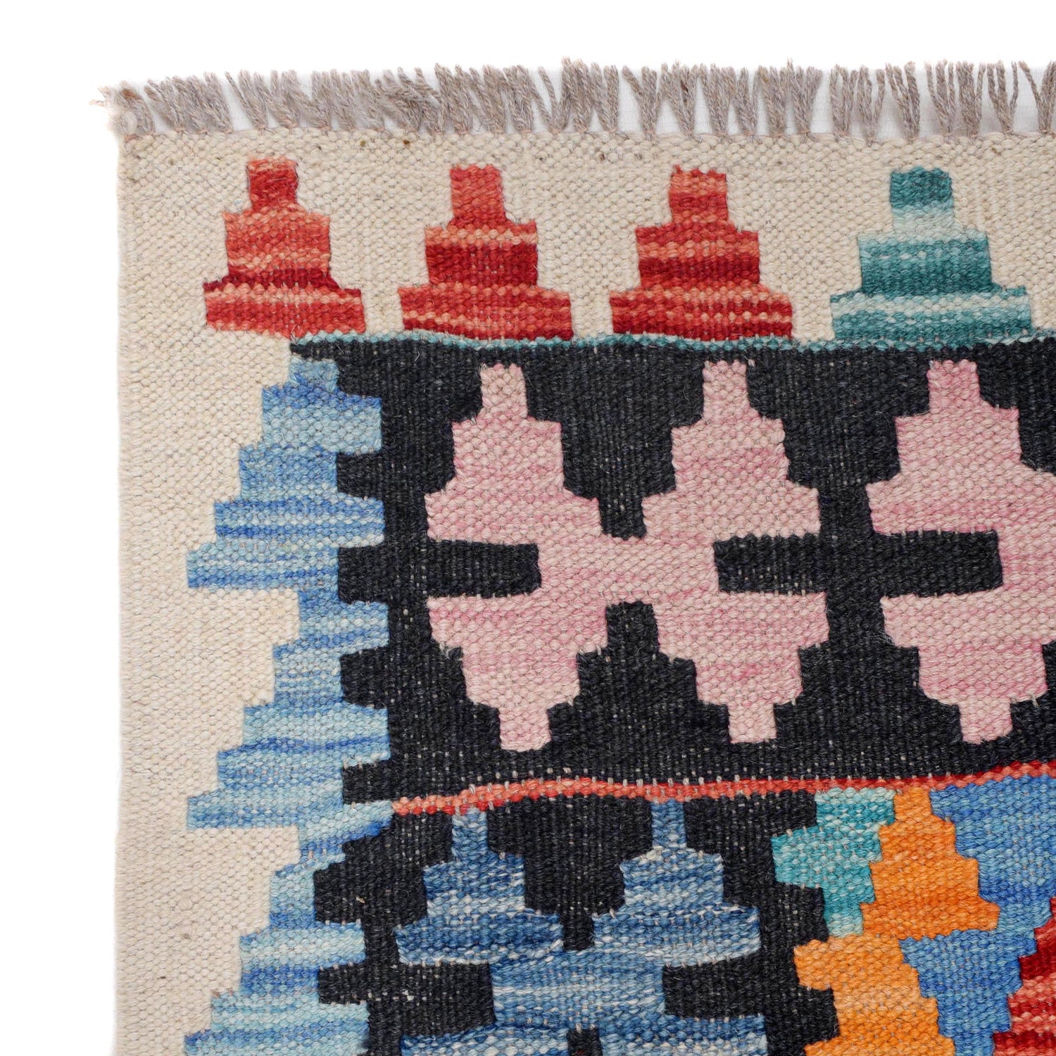 Vegetable Kilim Runner 2' 5" x 9' 10" (ft) - No. B29715