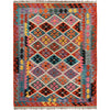 Handmade Vegetable Kilim 4' 5" x 5' 9" (ft) - No. B29734