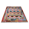 Handmade Vegetable Kilim 4' 5" x 5' 9" (ft) - No. B29734