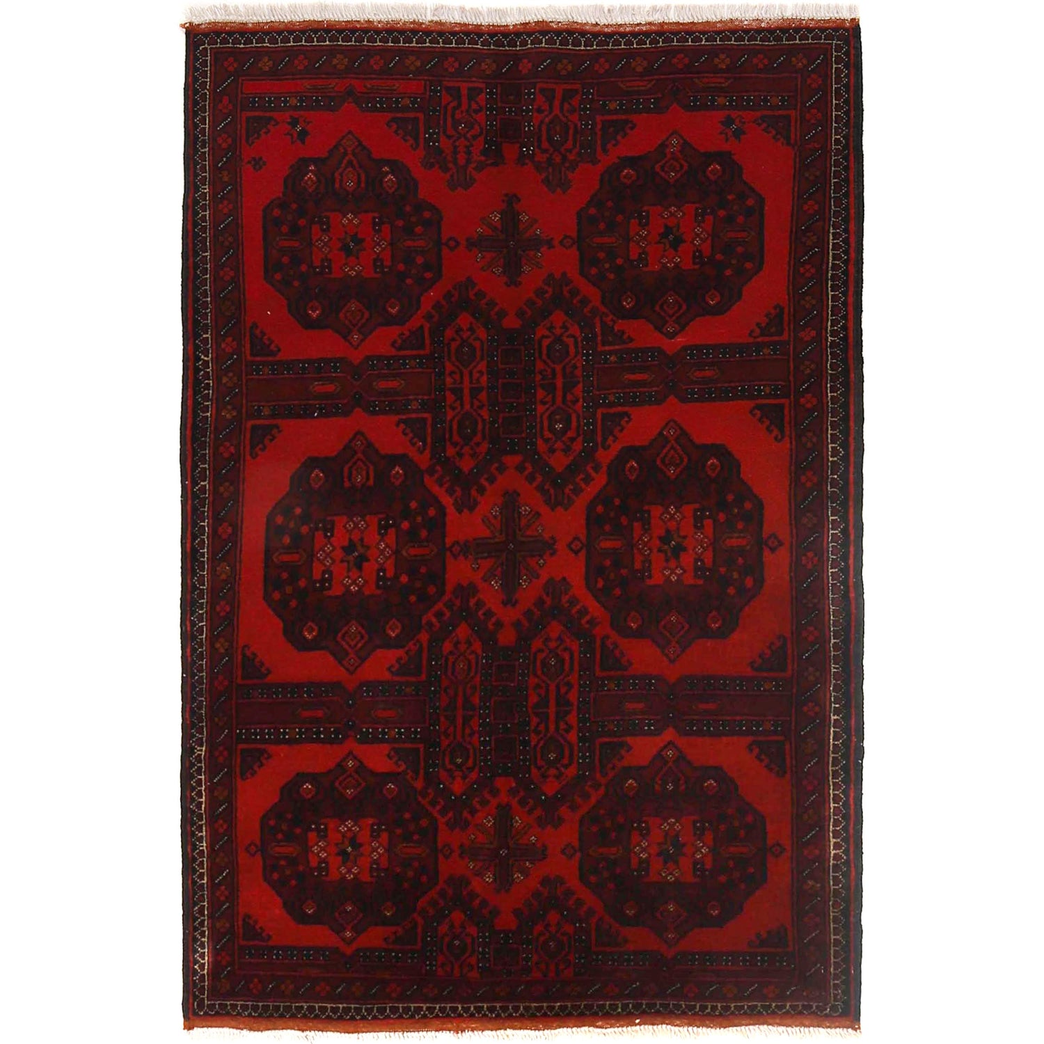 Handmade Khal Mohammadi Rug 3' 5" x 5' 1" (ft) - No. B30056