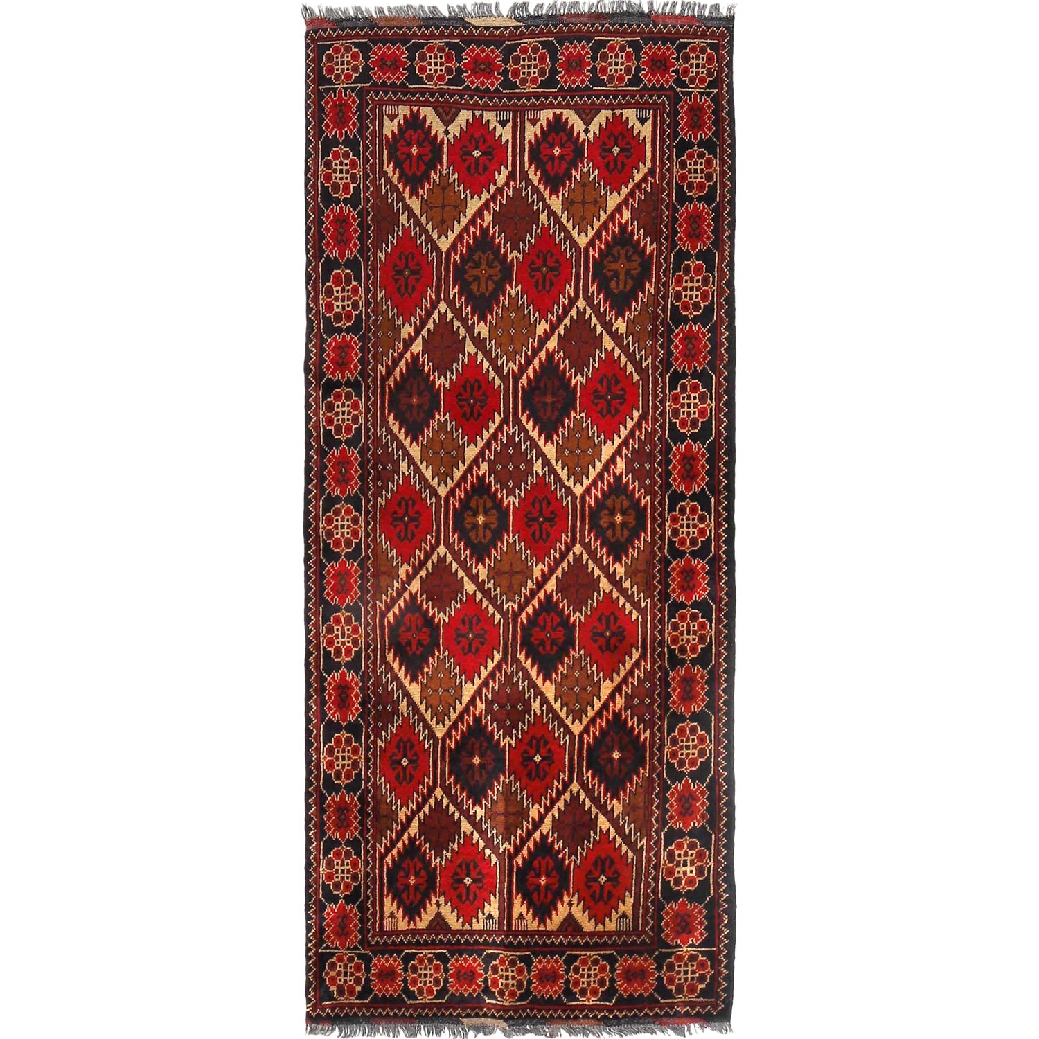 Oriental Khal Mohammadi Runner 2' 9" x 6' 5" (ft) - No. B30065