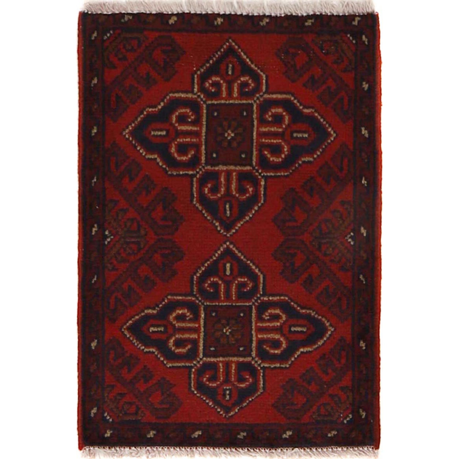 Red Doormat 1' 5" x 2' 0" (ft) - No. B30083