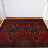Red Doormat 1' 5" x 2' 0" (ft) - No. B30083