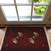 Handmade Floor Mat 1' 3" x 2' 0" (ft) - No. B30087