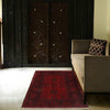 Handmade Khal Mohammadi Carpet 3' 1" x 5' 0" (ft) - No. B30200