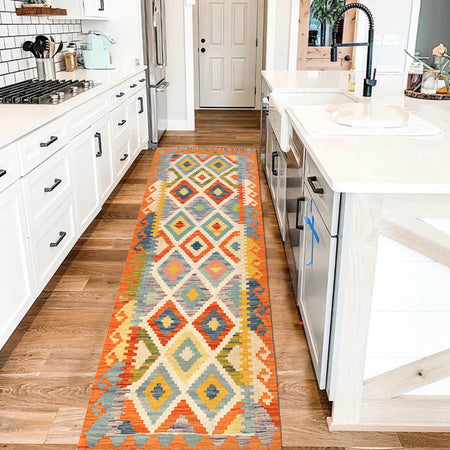 Vegetable Kilim Runner 2' 8" x 6' 9" (ft)- No. B30551