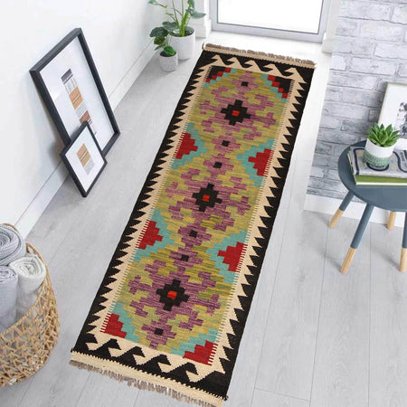 Vegetable Kelim Runner 1' 9" x 4' 11" (ft)- No. B30614