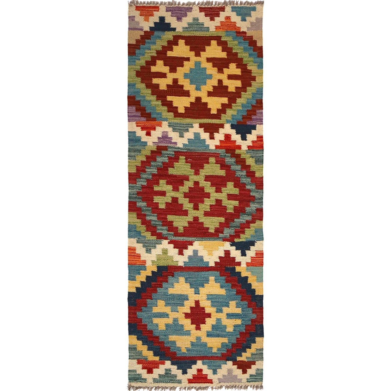 Vegetable Kilim Runner 1' 8" x 4' 11" (ft)- No. B30622