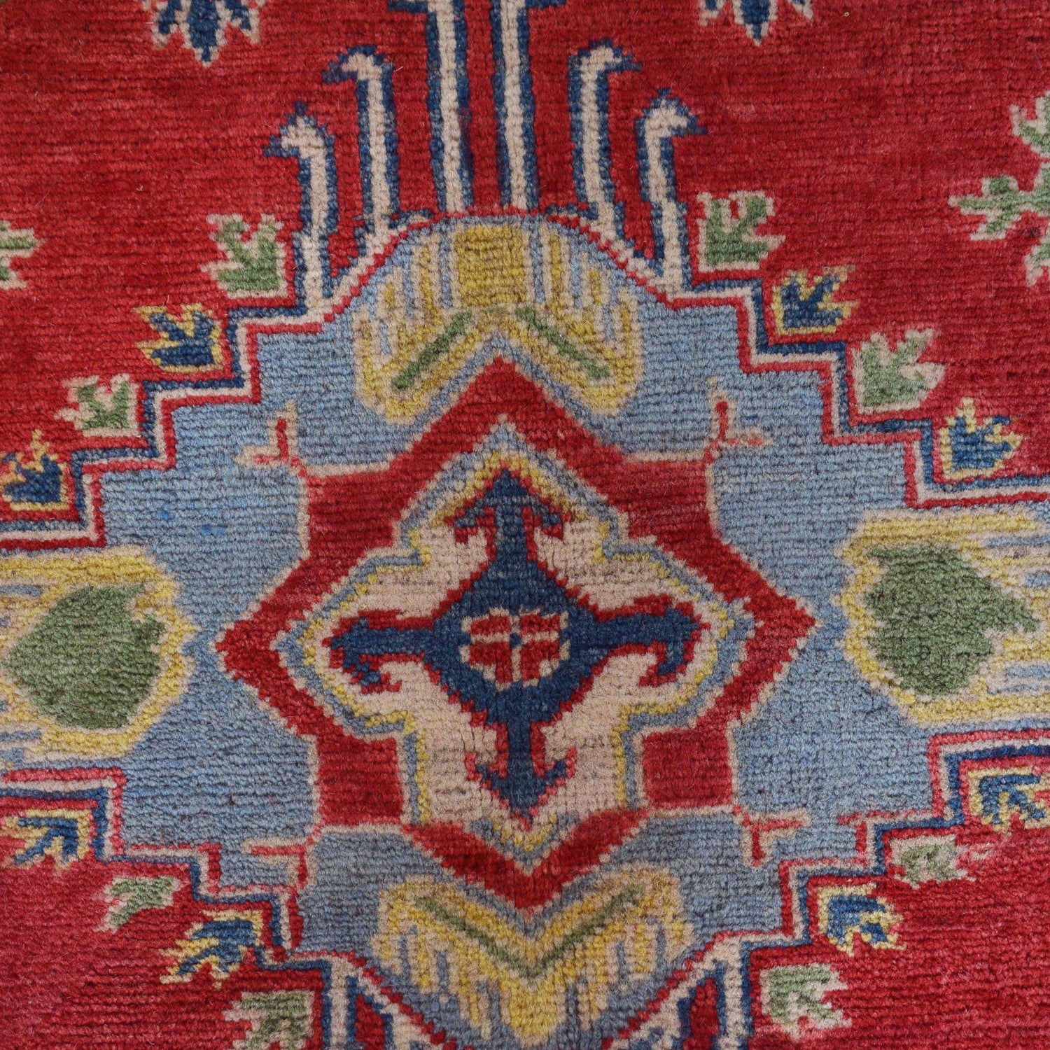 Red Color Kazak Carpet 6' 9" x 9' 9" (ft) - No. B31608