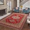 Red Color Kazak Carpet 6' 9" x 9' 9" (ft) - No. B31608