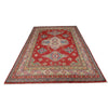 Hand Knotted Kazak Carpet 6' 7" x 9' 10" (ft) - No. B31609