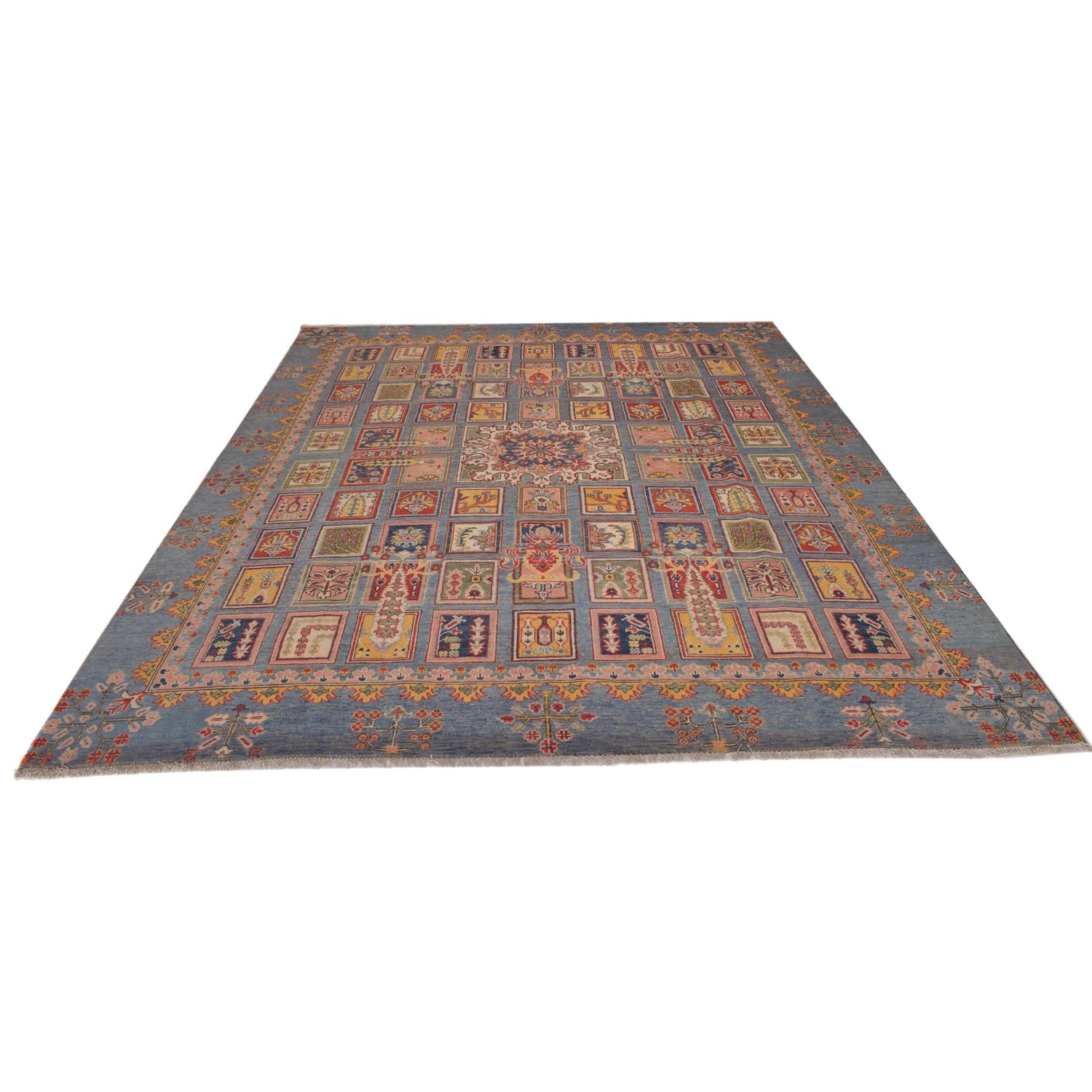 Blue Color Kazak Rug 8' 2" x 9' 11" (ft) - No. B31610