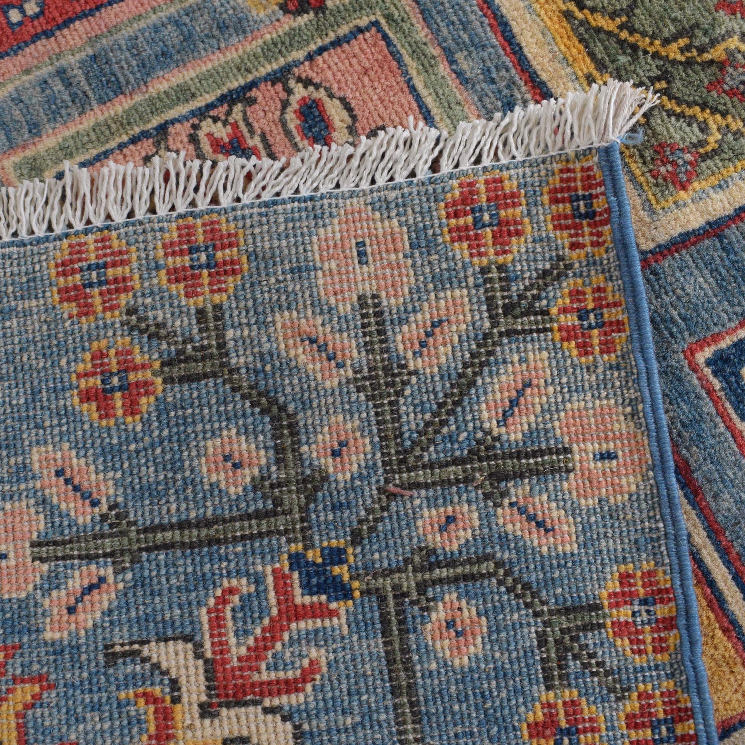 Blue Color Kazak Rug 8' 2" x 9' 11" (ft) - No. B31610