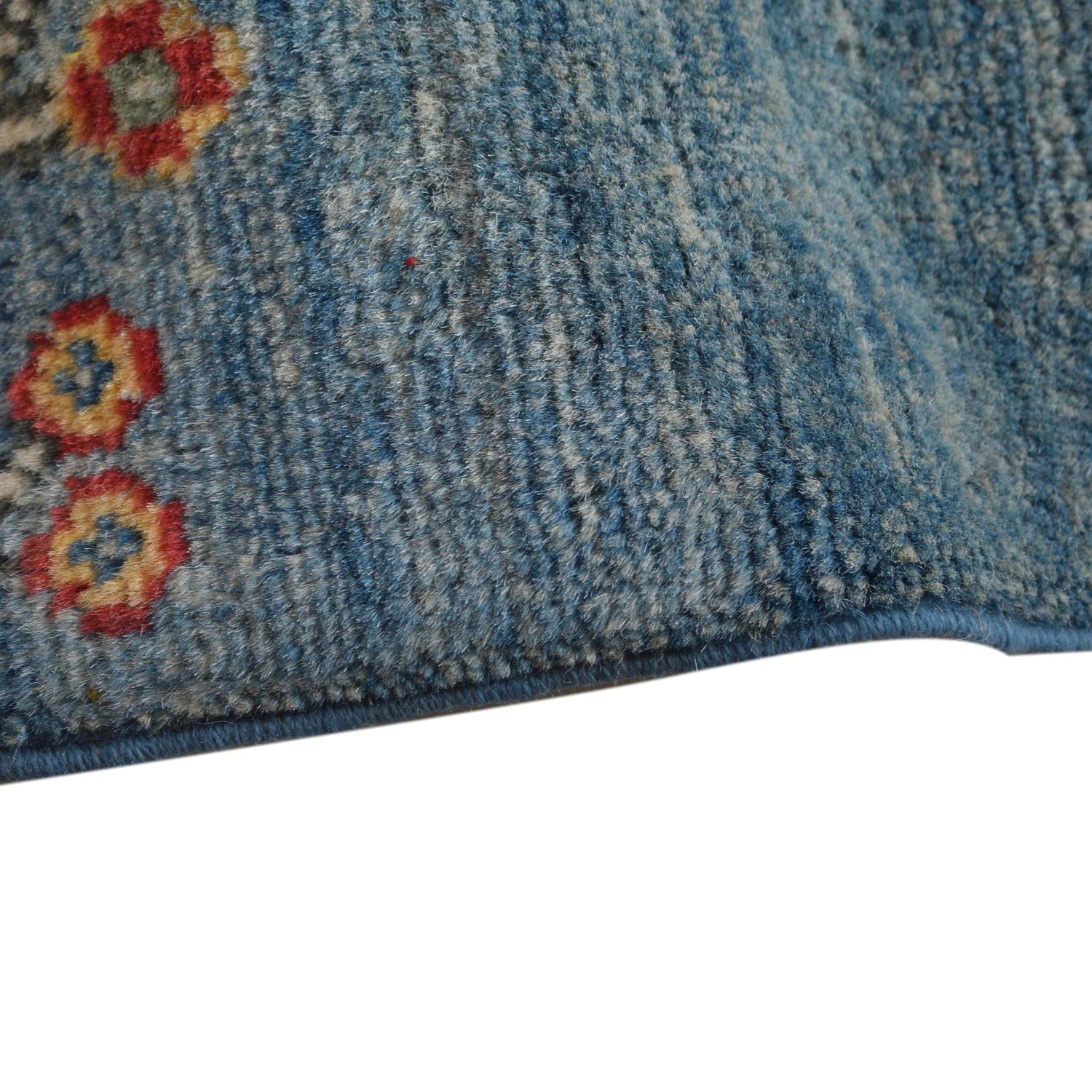 Blue Color Kazak Rug 8' 2" x 9' 11" (ft) - No. B31610