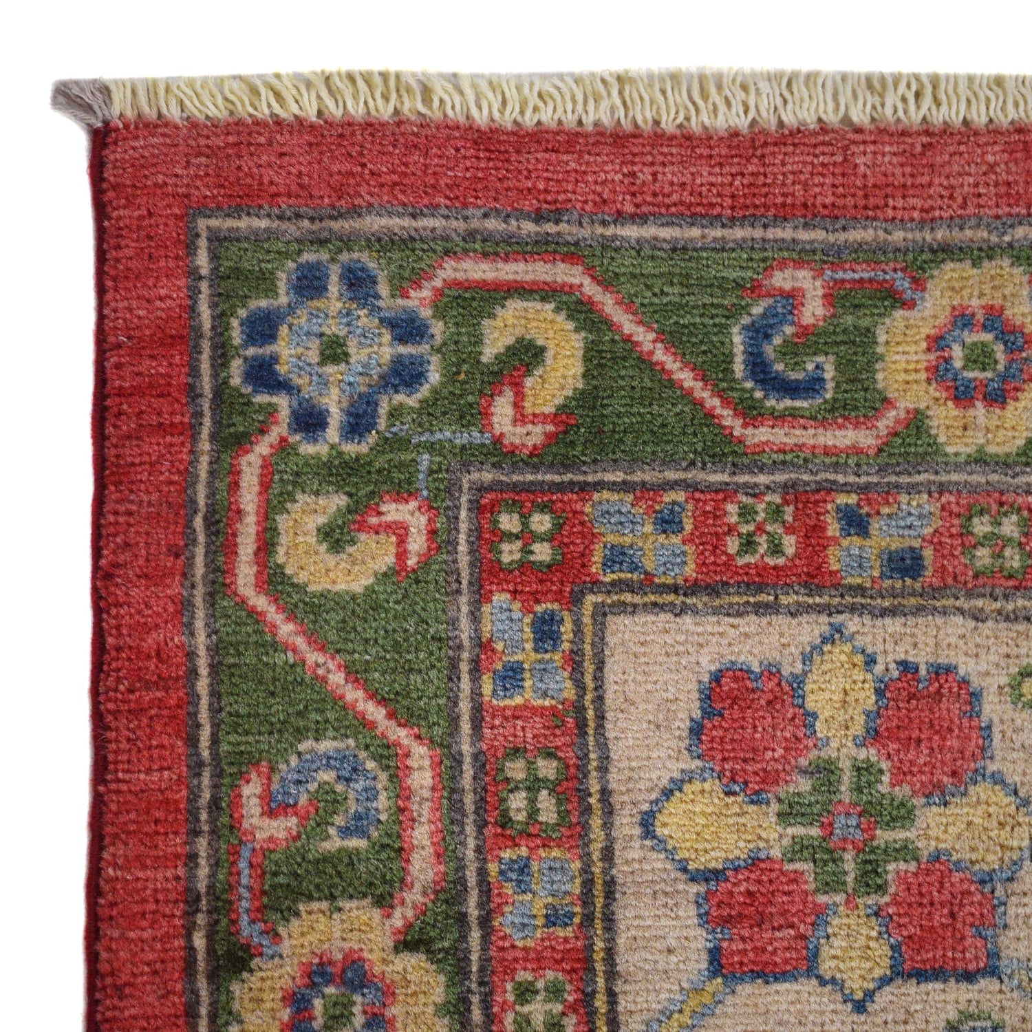 Hand Knotted Kazak Carpet 8' 11" x 11' 10" (ft) - No. B31611