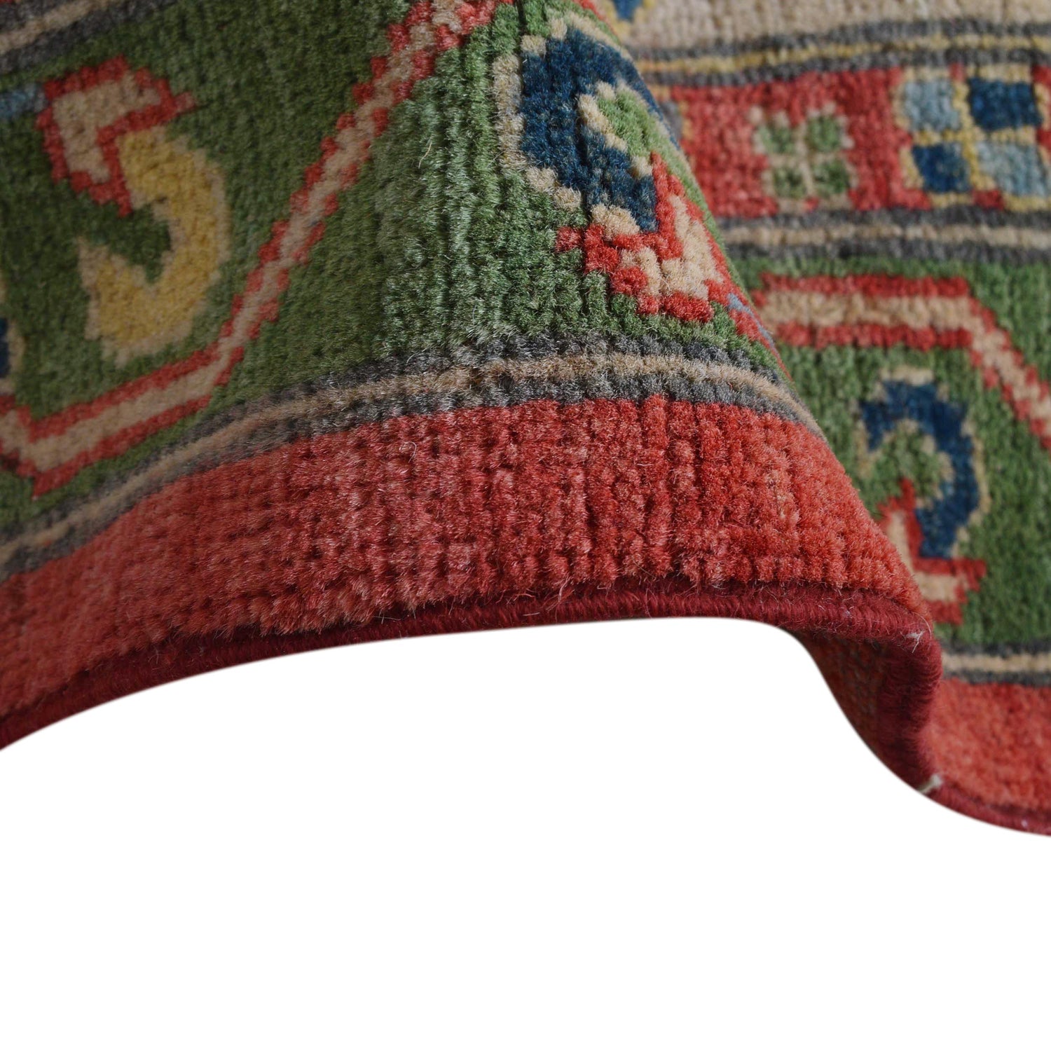 Hand Knotted Kazak Carpet 8' 11" x 11' 10" (ft) - No. B31611