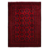 Dark Red Color Khal Mohammadi Rug 6' 4" x 9' 3" (ft) - No. B33058