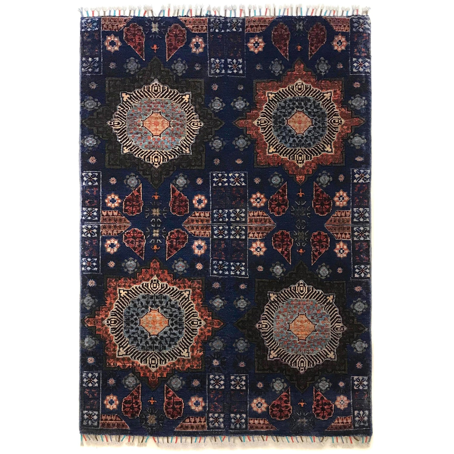Premium Quality Mamluk Carpet 3' 6" x 4' 11" (ft) - No. B34192