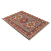 Oriental Kazak Rug 3' 11" x 5' 7" (ft) - No. B34193