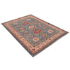 Oriental Kazak Rug 4' 10" x 6' 2" (ft) - No.B34195
