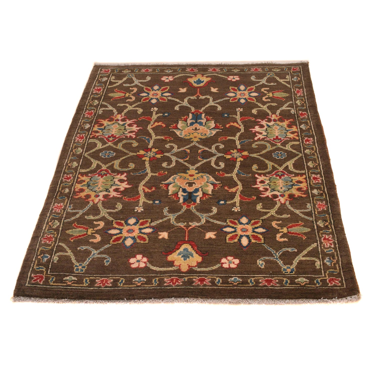 Oriental Sultani Carpet 3' 3" x 4' 8" (ft) - No. B34197