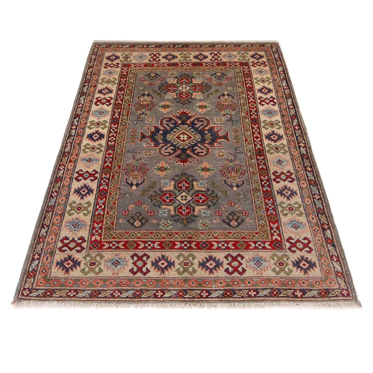 Oriental Kazak Rug 3' 3" x 5' 0" (ft) - No. B34198