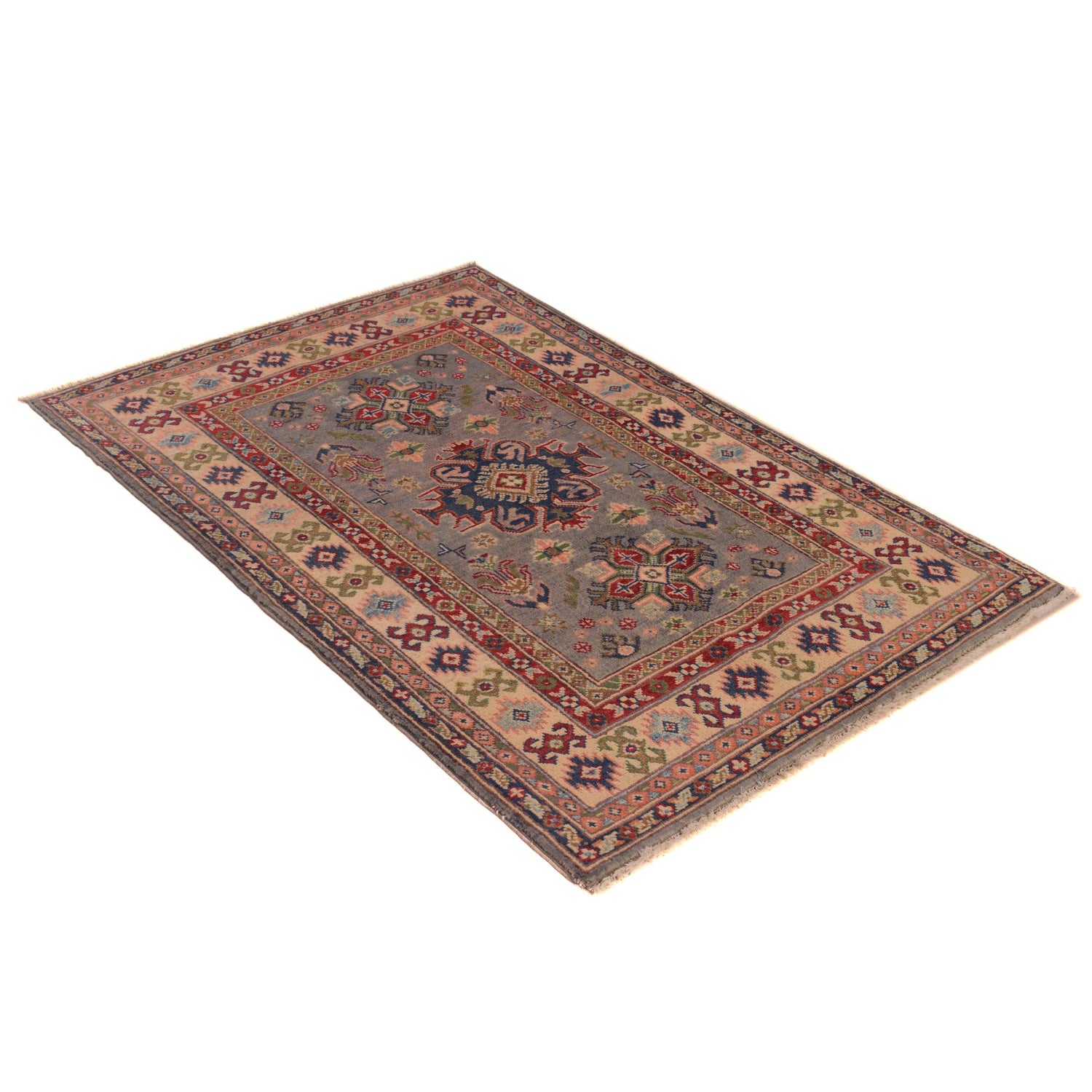 Oriental Kazak Rug 3' 3" x 5' 0" (ft) - No. B34198